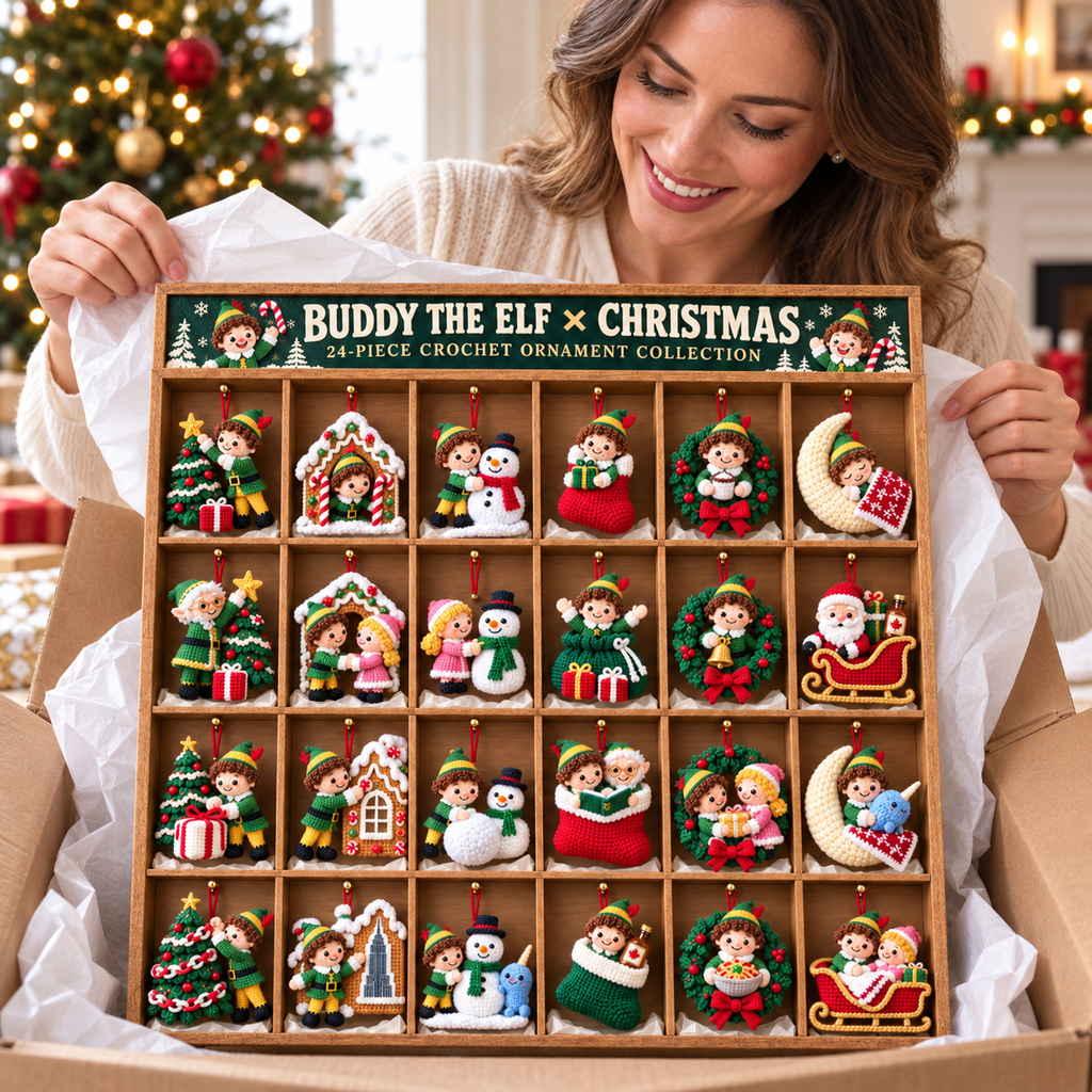 ELF CHRISTMAS MISCHIEF CROCHET COLLECTION HQH