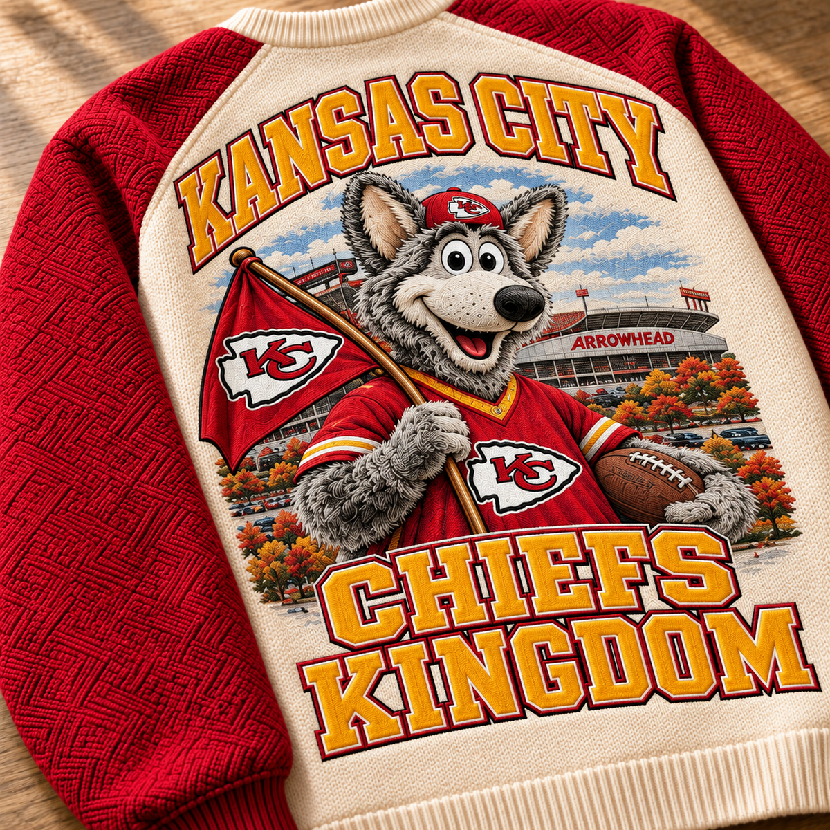 KCC Embroidered Knit Sweater DNBN