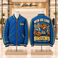 UCLA Premium Classic Quilted Bomber Jacket TMH