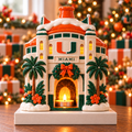 MHC CHRISTMAS CERAMIC CANDLE HOLDER HQH 5