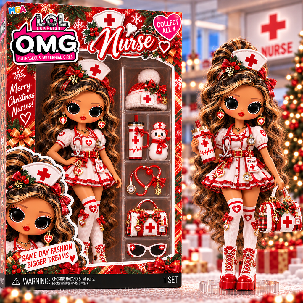 NURSE Iconic Fashion Doll Collector Edition NTNA