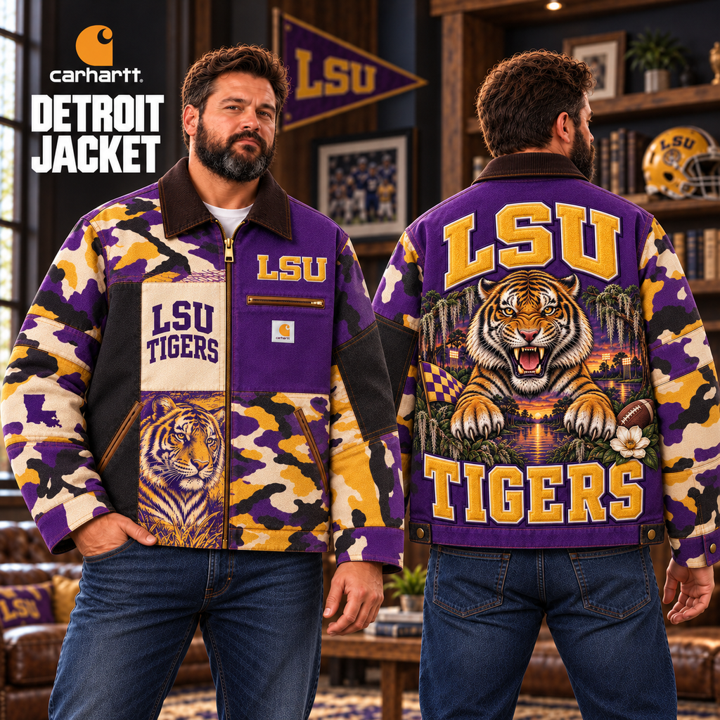 Premium LSU Patchwork Jacket NTVA