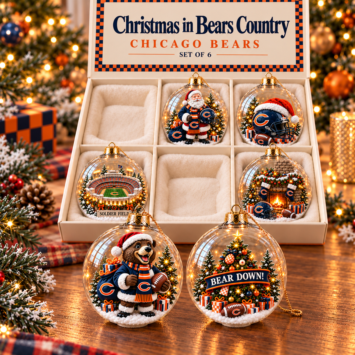CCB Premium Christmas Tree Ornament Set TMH