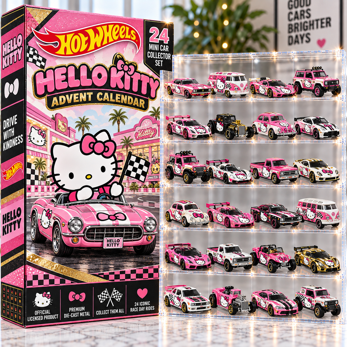 HLKT Premium Mini Car Advent Calendar NTNA