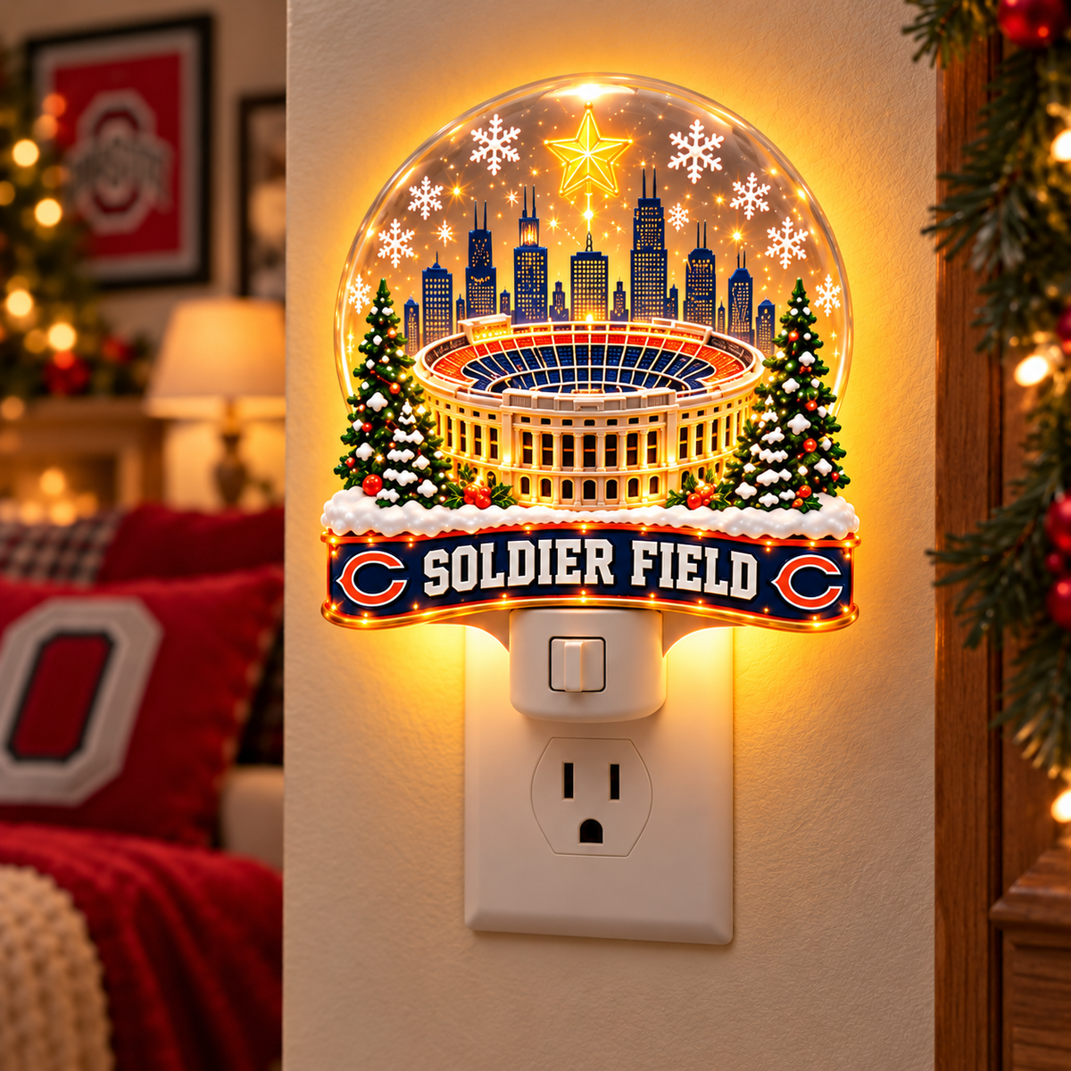 CCB Christmas Plug-In Night Light Set TMH