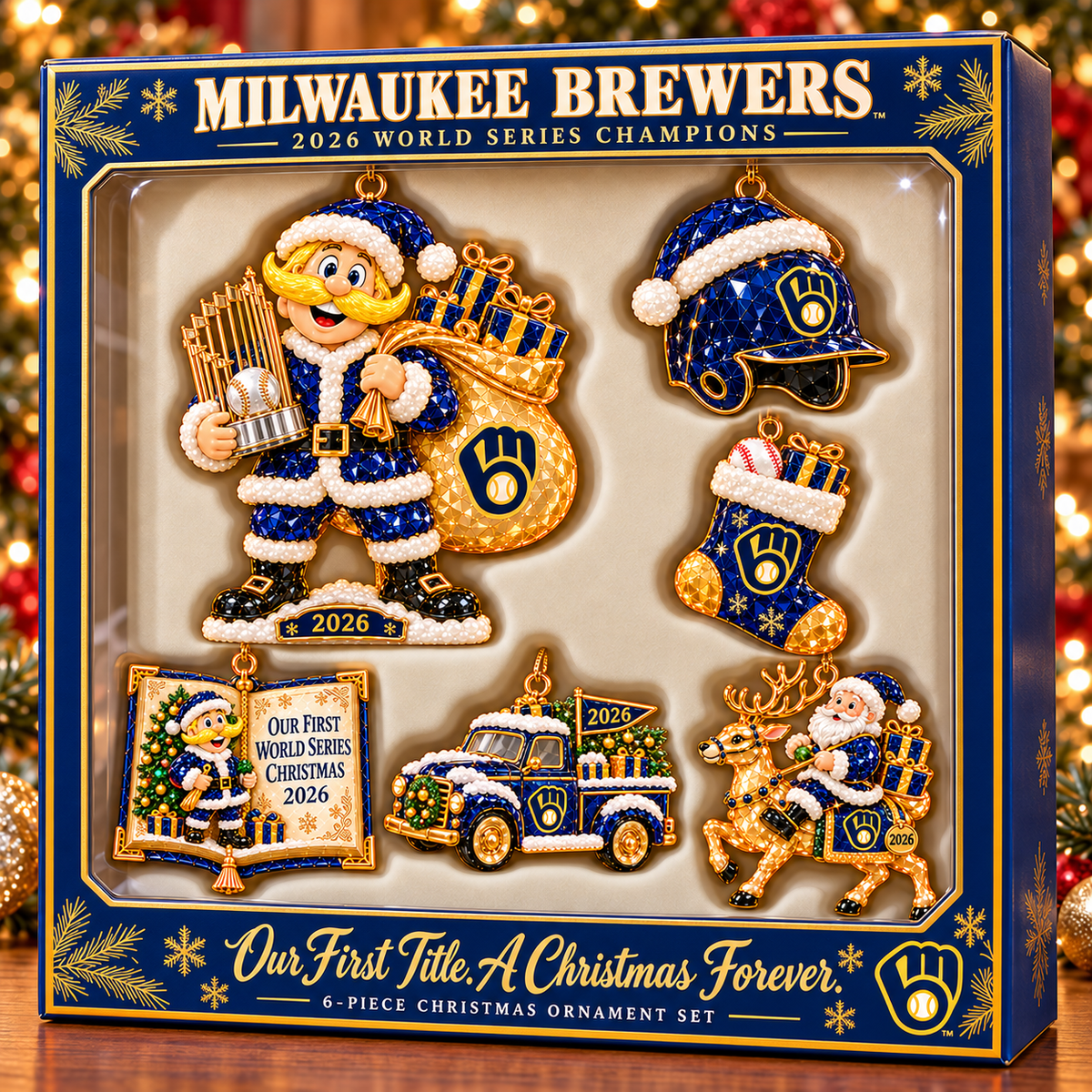 MLKB Premium Christmas Tree Ornament Set NHVH