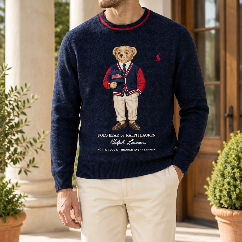 Ole Miss Rebels Premium Crewneck Sweater