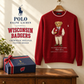 Wisconsin Badgers Premium Crewneck Sweater
