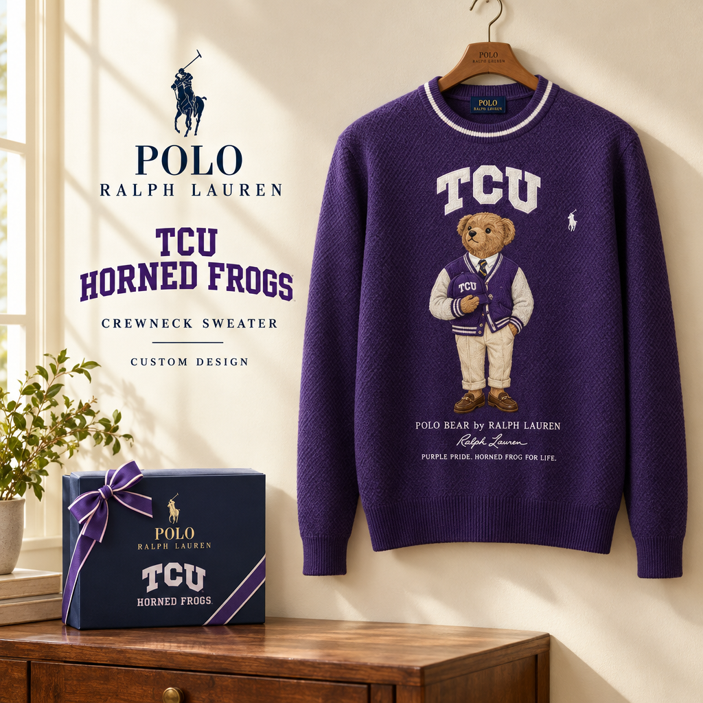 TCU Horned Frogs Premium Crewneck Sweater