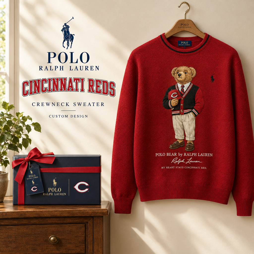 Cincinnati Reds Premium Crewneck Sweater